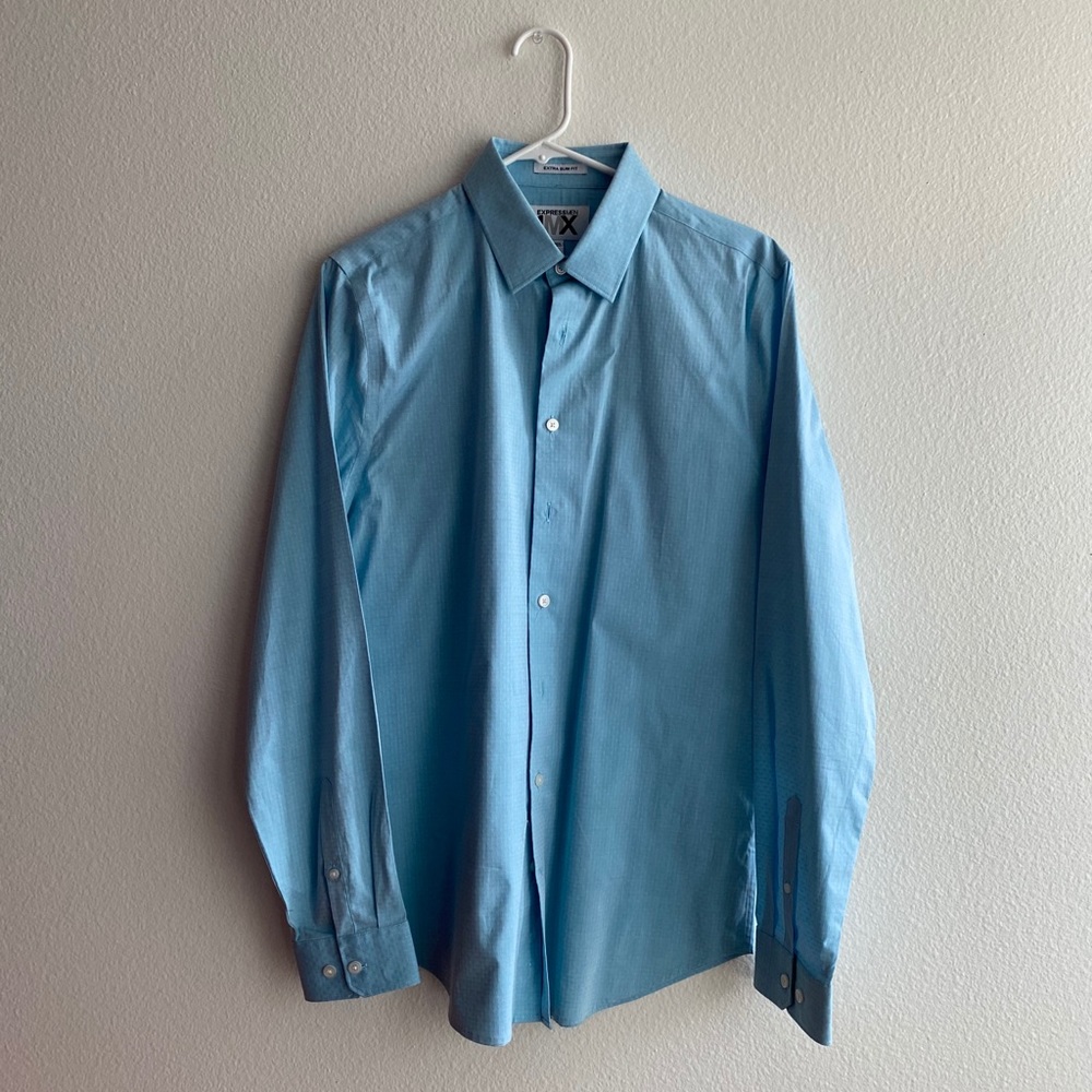 Express Men’s extra Slim Fit Dress Shirt